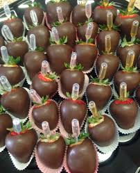 Drunken Chocolate Covered Strawberries.