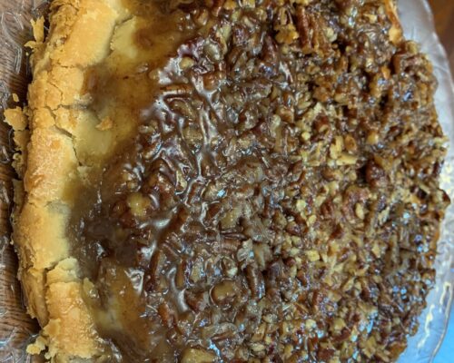 Pecan Upside Down Apple Pie