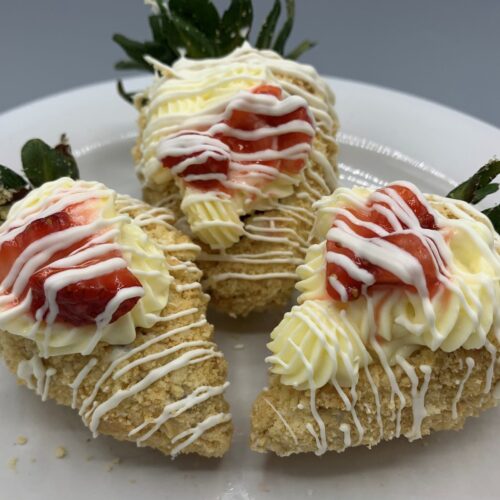 Cheesecake Stuffed Strawberries