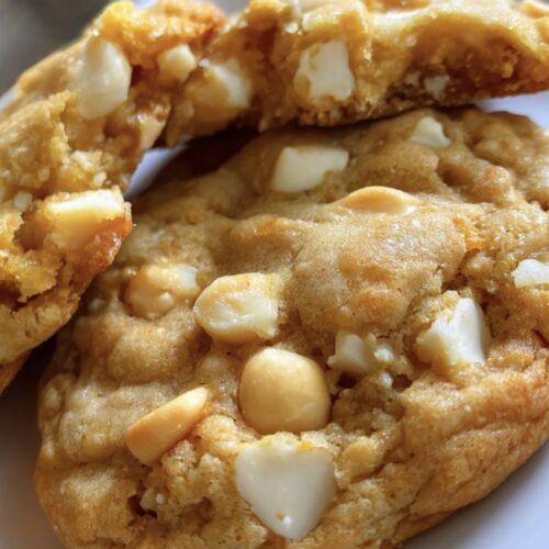 White Chocolate Macadamia Nut Cookies